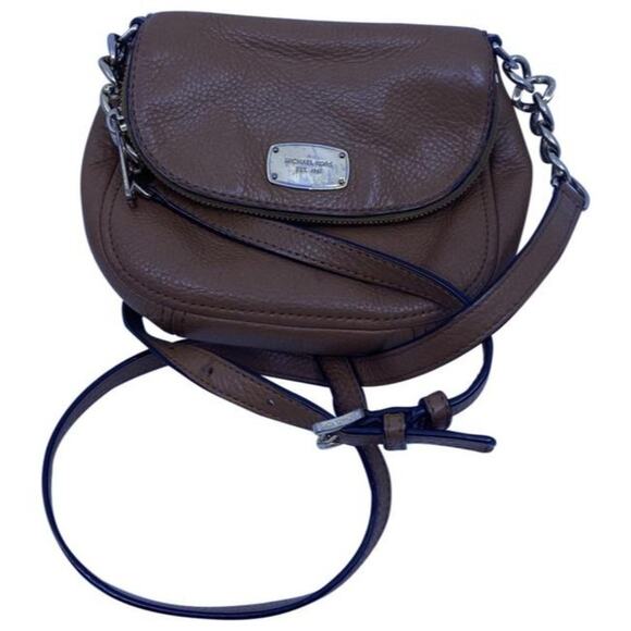 Michael Kors Classic Tan Leather Cross Body Bag - Picture 1 of 7